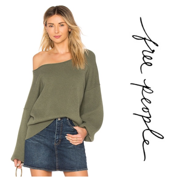 Free People Shadow Sweater - MOSS - Picture 2 of 6